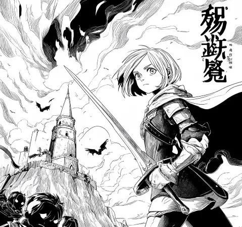 午后三点的社团封面，校园日常题材漫画作品条目