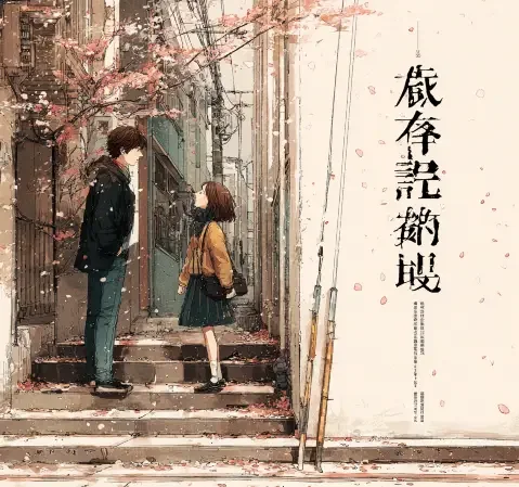 走廊尽头的风封面，校园日常题材漫画作品条目